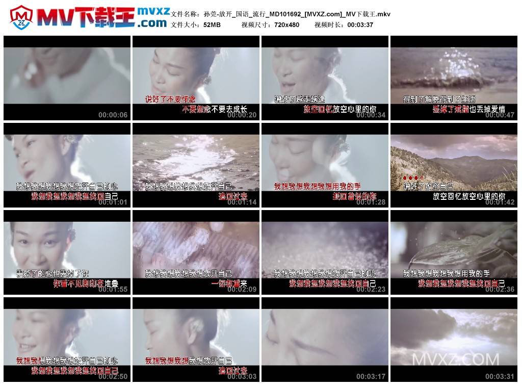孙莞-放开_国语_流行_MD101692